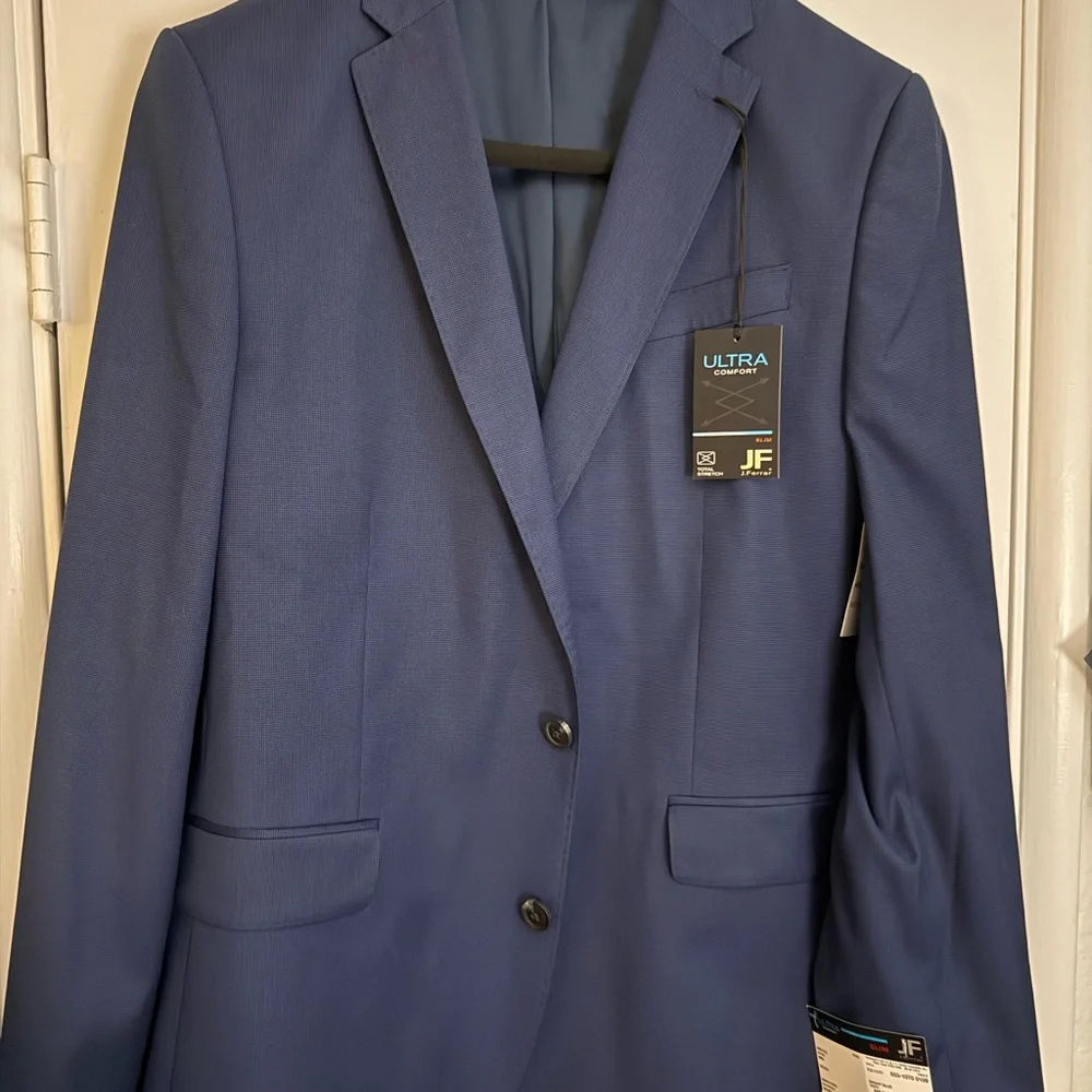 Blue suit